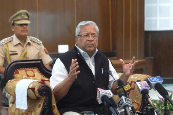 Tripura governor to hold charge of Assam